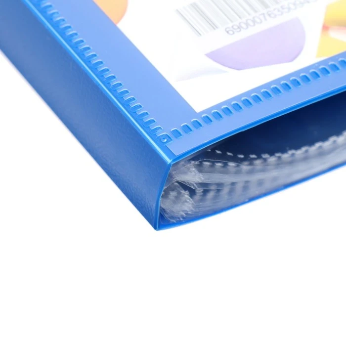 Папка-портфолио пластиковая А4, Calligrata "Снова в школу", с 20