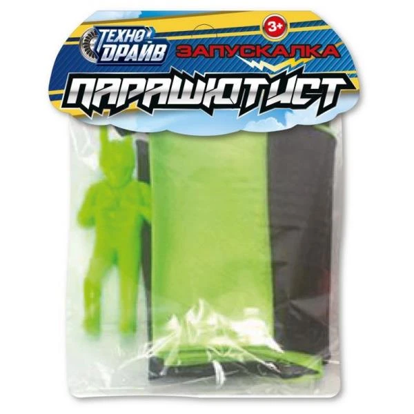 Запускалка парашютист хед.11*4*1см. ТЕХНОДРАЙВ