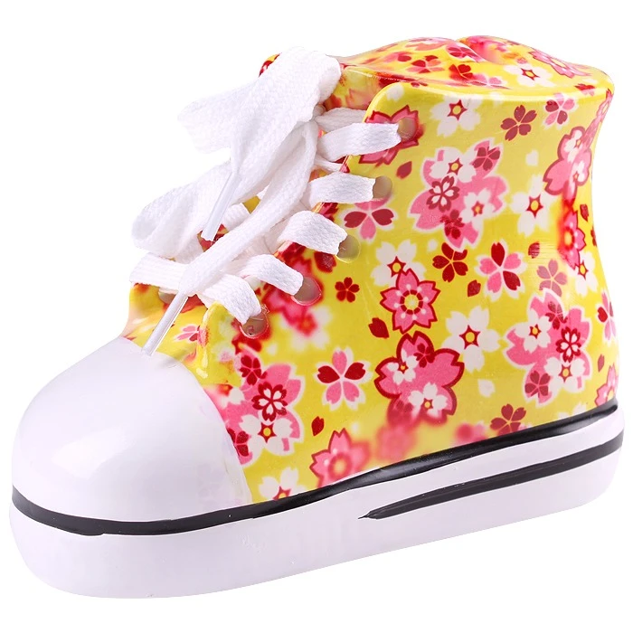 Копилка сувенирная "Кед маленький в цветочек" Копилка сувенирная "Кед маленький в цветочек"