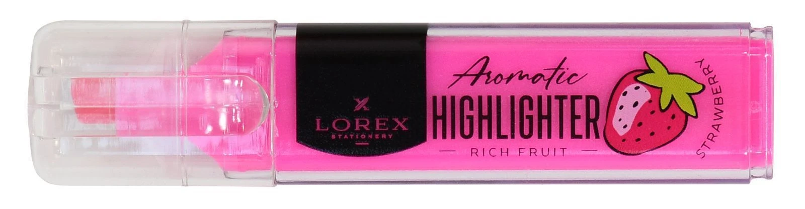 Маркер текстовыделитель, ароматизированный LOREX RICH FRUIT 1-3,5 мм роз. Маркер текстовыделитель, ароматизированный LOREX RICH FRUIT 1-3,5 мм роз.
