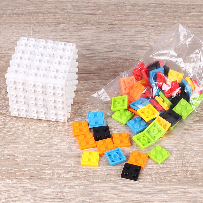 Головоломка кубик + конструктор (3*3*3 ряда)