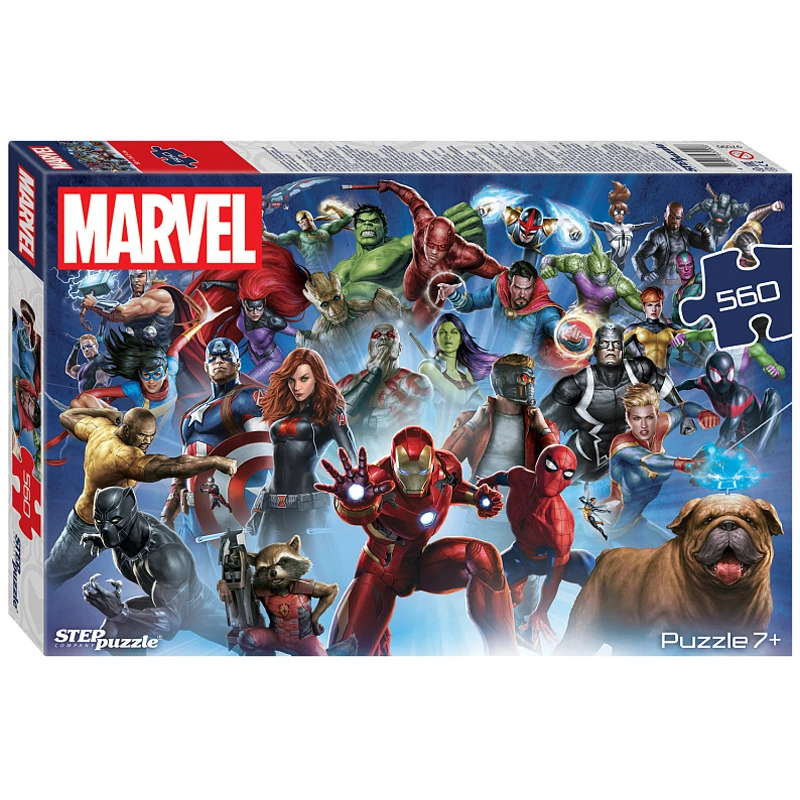 Пазл 560 эл. Step Puzzle "Marvel (new)"