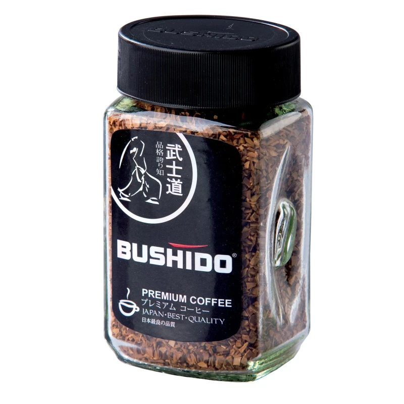 Кофе Bushido Black Katana растворимый, сублимированный, 100г