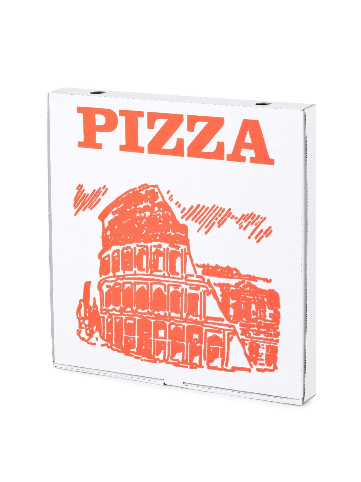 Коробка для пиццы 100шт 26х26х3см квадратная