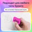 Ластики BRAUBERG NEON SOFT НАБОР 12 штук, размер ластика 31х20х10 мм,