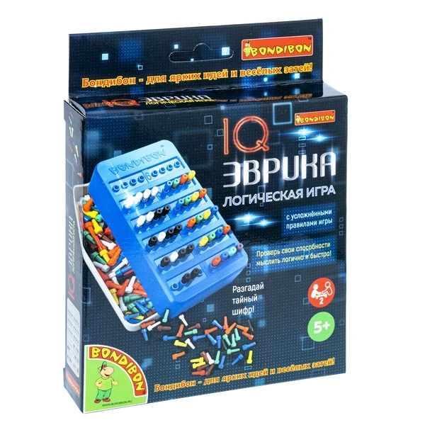 Логическая игра Bondibon IQ Эврика премиум-издание, арт. ВВ5136