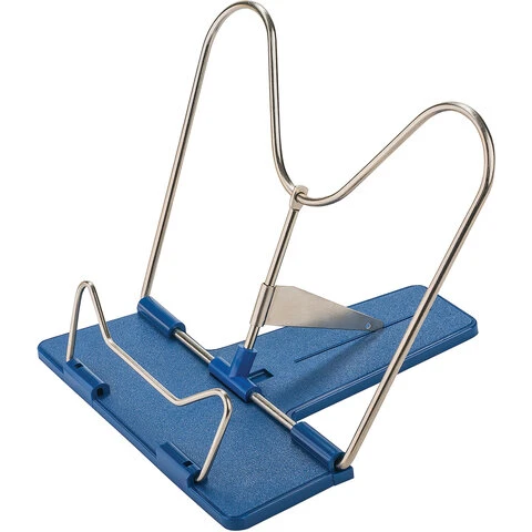 Подставка для книг, пластик/металл никелированный, европодвес, 0001 Подставка для книг, пластик/металл никелированный, европодвес, 0001