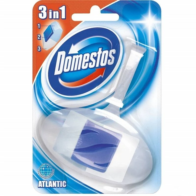 Гигиенический блок для унитаза DOMESTOS атлантик 40 г.