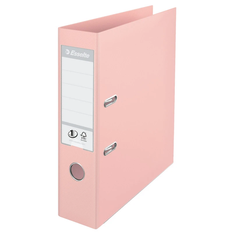 Папка -регистратор Esselte No.1Power Solea, пласт. 75 мм, персиковый 971070
