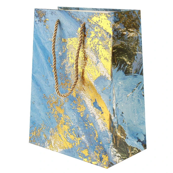 Пакет подарочный 23*18*10см "Darvish" абстракция ассорти