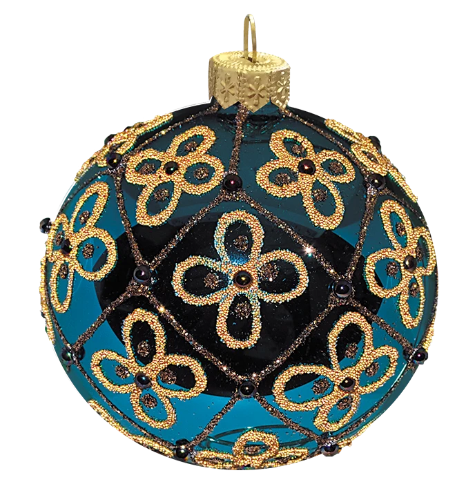 Шар "Цветочный", серия "ВС", 60 мм., без упаковки, цвета в