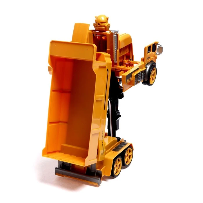 Робот радиоуправляемый «Самосвал», трансформируется, свет, работает от