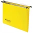 Подвесные папки А4 (350х245 мм), до 80 листов, КОМПЛЕКТ 5 шт., пластик, желтые,