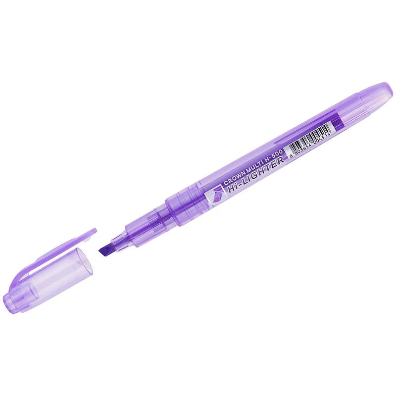 Текстовыделитель "Multi Hi-Lighter" фиолетовый, 1-4мм: H-500 штр.: