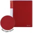 Папка на 4 кольцах, ширина 40 мм, BRAUBERG EXTRA, до 300 листов, КРАСНАЯ, 0,8