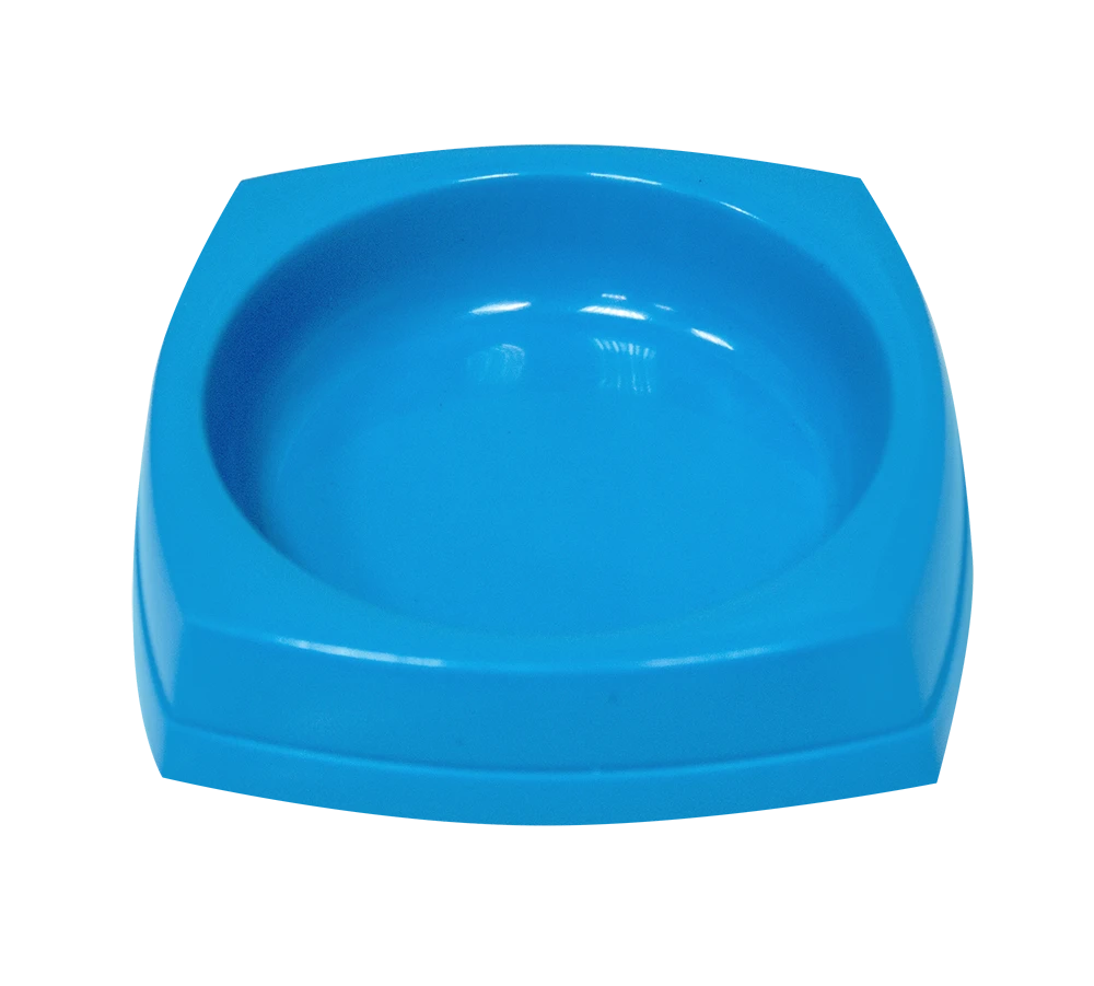 Миска квадратная пластмассовая "Зооник" (0,2л.)