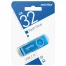 Флеш-диск 32 GB SMARTBUY Twist USB 2.0, синий, SB032GB2TWB