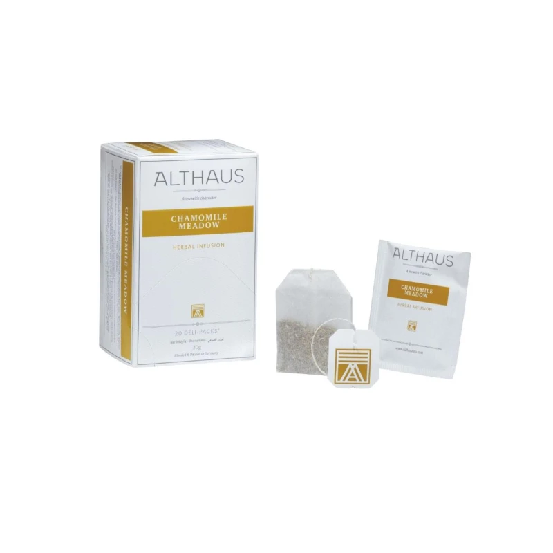 Чай Althaus Chamomile Meadow(Ромашковый) травяной, 20пакx1,5г ЧА009