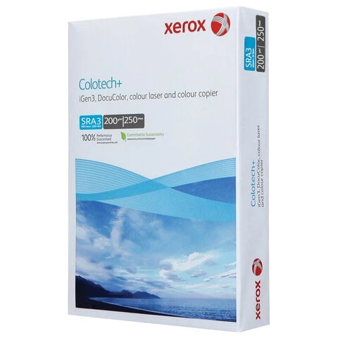 Бумага для цветной лазерной печати SRA3, 200 г/м2, 250 л., XEROX COLOTECH+,