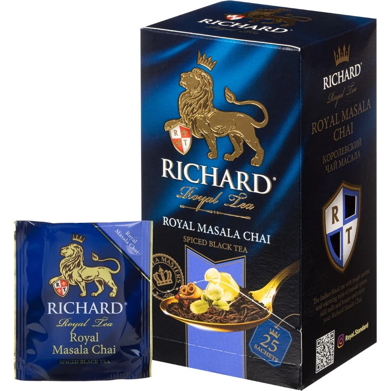 Чай Richard Royal Masala Chai черн., 25 пак