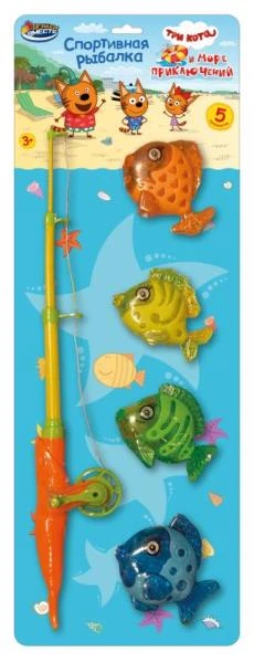 Игра рыбалка Три Кота магн., блист.19*53*5 см. ИГРАЕМ ВМЕСТЕ Игра рыбалка Три Кота магн., блист.19*53*5 см. ИГРАЕМ ВМЕСТЕ