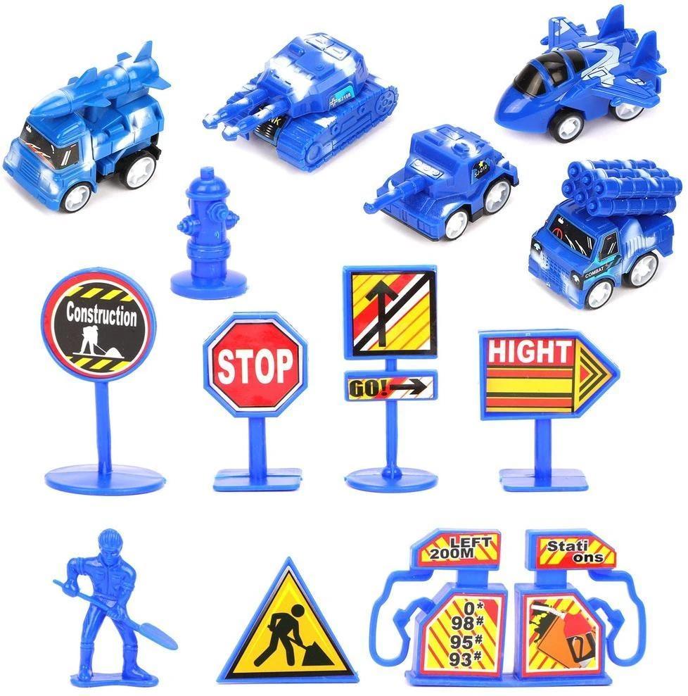 Набор Военная полиция, фигурка, инерц. техника 5 шт., аксессуары 7 шт., пакет.