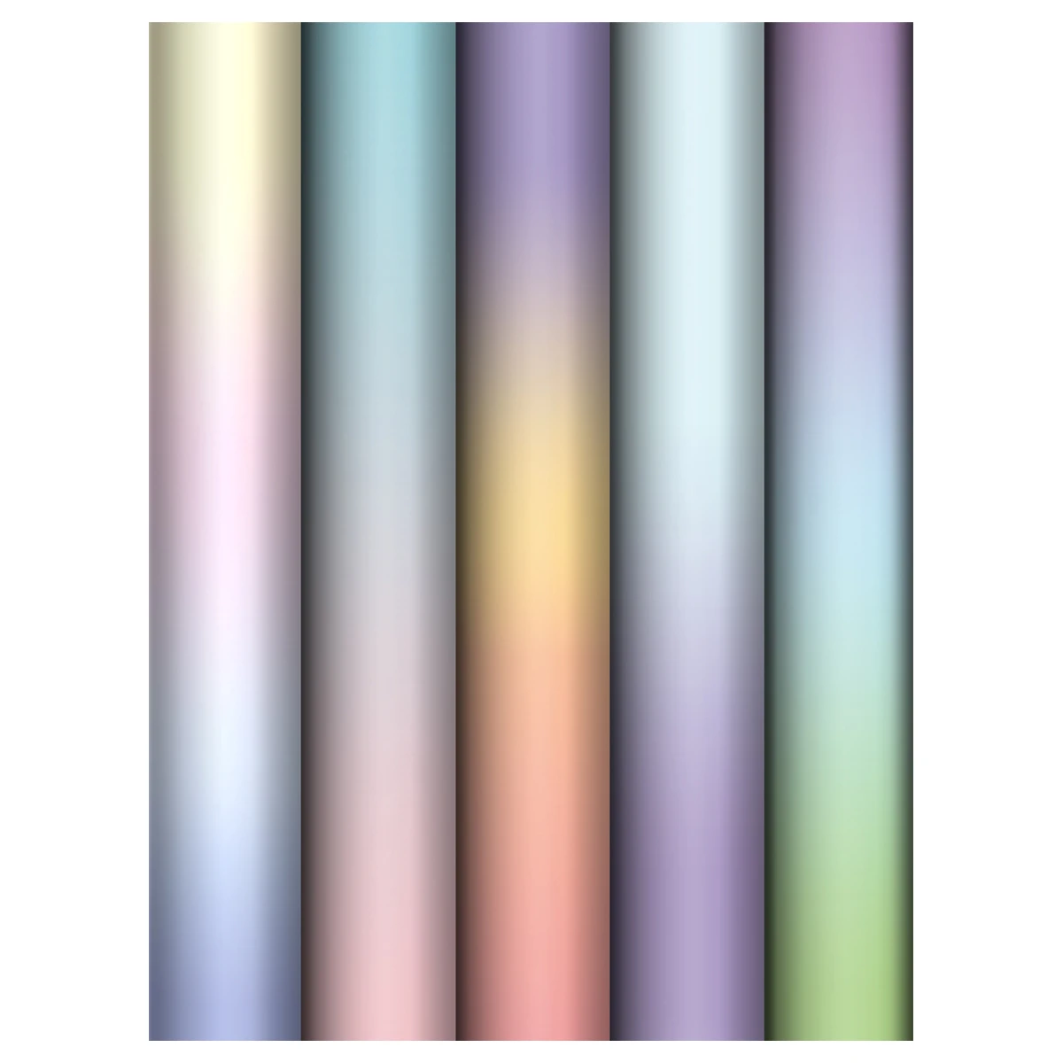 Упаковочная бумага глянц. 70*100см, MESHU "Gradient", 80 г/м2,