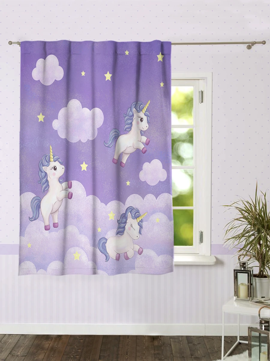 Штора в детскую 150х170 см. Штора в детскую 150х170 см.