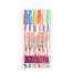 Набор гелевых ручек с блёстками, 6 цветов, в пластиковой упаковке