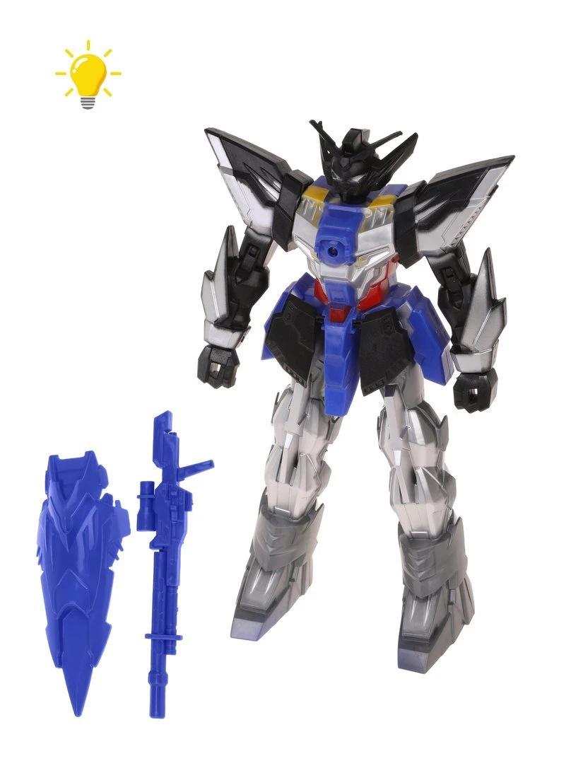 Фигурка робота, свет