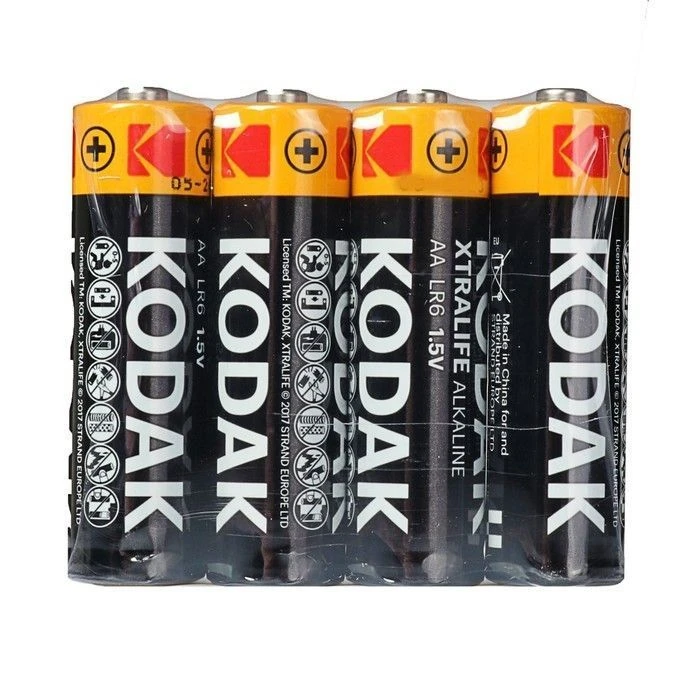 Батарейка Kodak LR6-4S XTRALIFE AA алкалин. 4 штуки