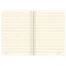 Тетрадь 40 л. в линию обложка SoftTouch, бежевая бумага 70 г/м2, сшивка, А5