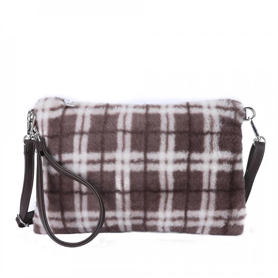 CW-937 Сумка (клетка коричнево-бежевая)
