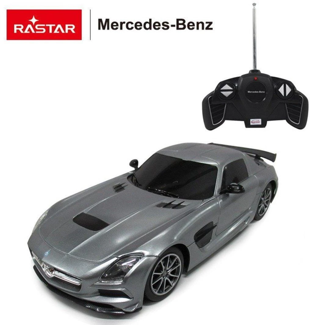 Машина р/у 1:18 Mercedes-Benz SLS AMG цвет серебро. 54100S Купить Оптом:  Цена от 1372.11 руб