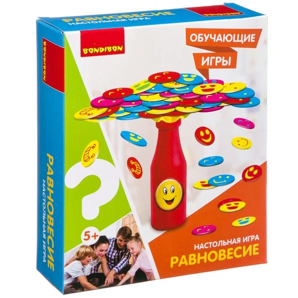 Обучающие игры Bondibon Настольная игра «РАВНОВЕСИЕ», BOX 14.2x4x17.2. ВВ3153-1