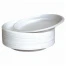 Одноразовые тарелки плоские, КОМПЛЕКТ 100 шт, пластиковые, d=165 мм,