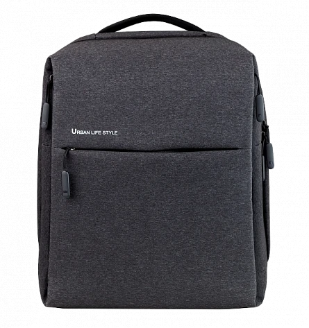 Рюкзак Xiaomi Mi City, темно-серый, 39х30х14 см. (X15936)