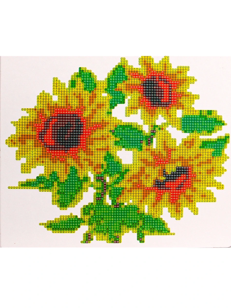 Алмазная мозаика (класс.) 21х25см MyArt.ЯРКИЕ ПОДСОЛНУХИ. НД-1452