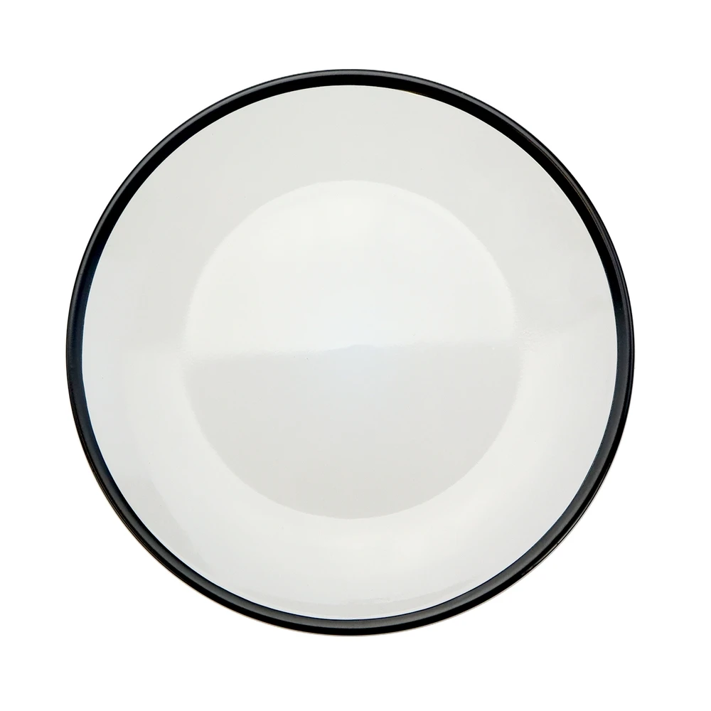 Тарелка глазурь "Нура" 27,7 см, в ассортименте, фарфор