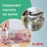 Пленка пищевая ПЭ 450 мм х 300 м, гарантированная длина, белая, 6 мкм, вес 0,97