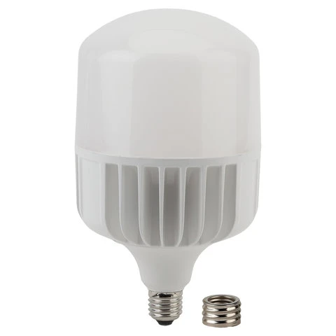 Лампа светодиодная ЭРА, 85 (650) Вт, цоколи E40/E27, колокол, нейтральный белый,