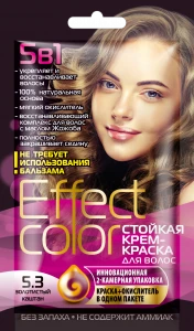 Арт.4914 ФИТО К Крем-краска для волос Effect Color тон Золотистый Каштан 50мл