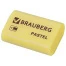 Ластик BRAUBERG "Pastel", 37х24х11мм, ассорти пастельных цветов,