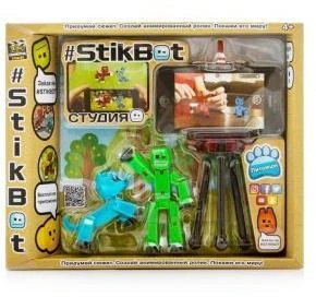 Игрушка Stikbot студия с питомцем, в асс-те TST615A штр.  8983116152