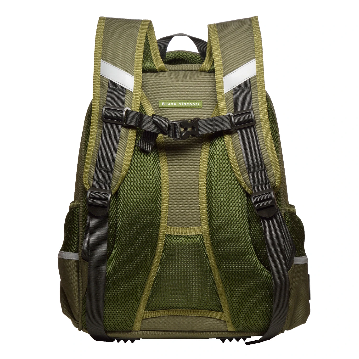 РЮКЗАК-КАПСУЛА ТЕМНО-ЗЕЛЕНЫЙ С ЭРГОНОМИЧНОЙ СПИНКОЙ "МИЛИТАРИ AIR