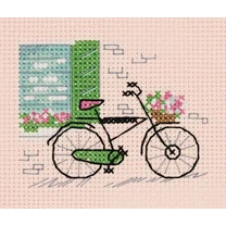 Набор для вышивания 8-408 "Зарисовки. Велосипед"