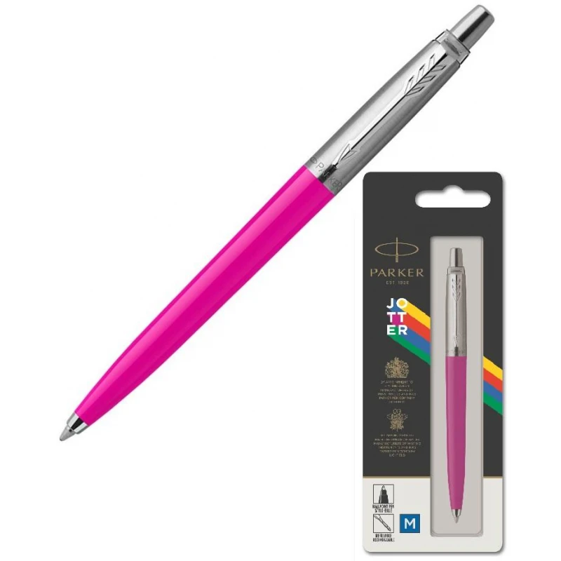 Ручка шариковая Parker Jotter Originals Magenta син.стерж. блистер 2075996