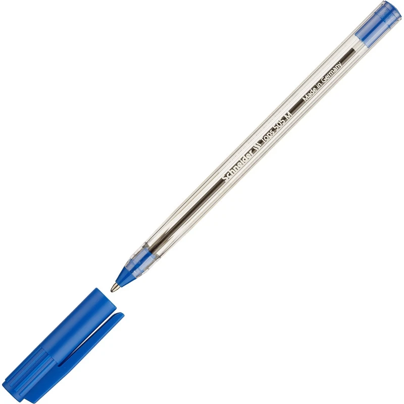 Ручка шариковая SCHNEIDER Tops 505 М однораз. 0,5 мм синий, Германия штр. 