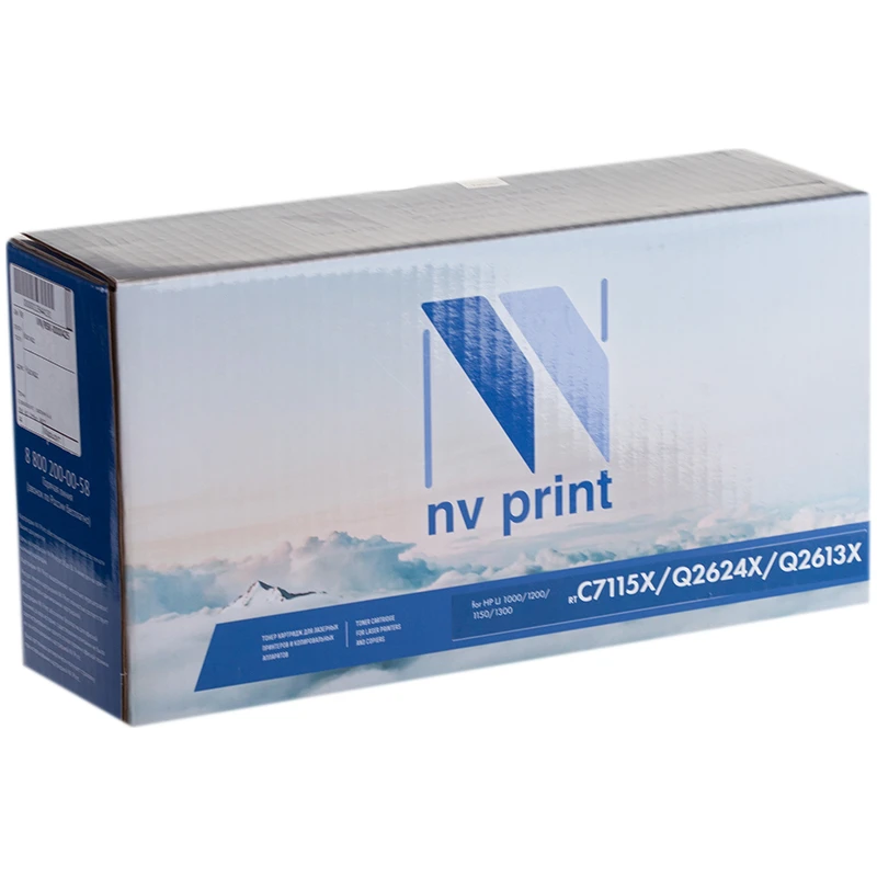 Картридж совм. NV Print C7115X/Q2624X черный для HP LJ 1000/1200/1150: