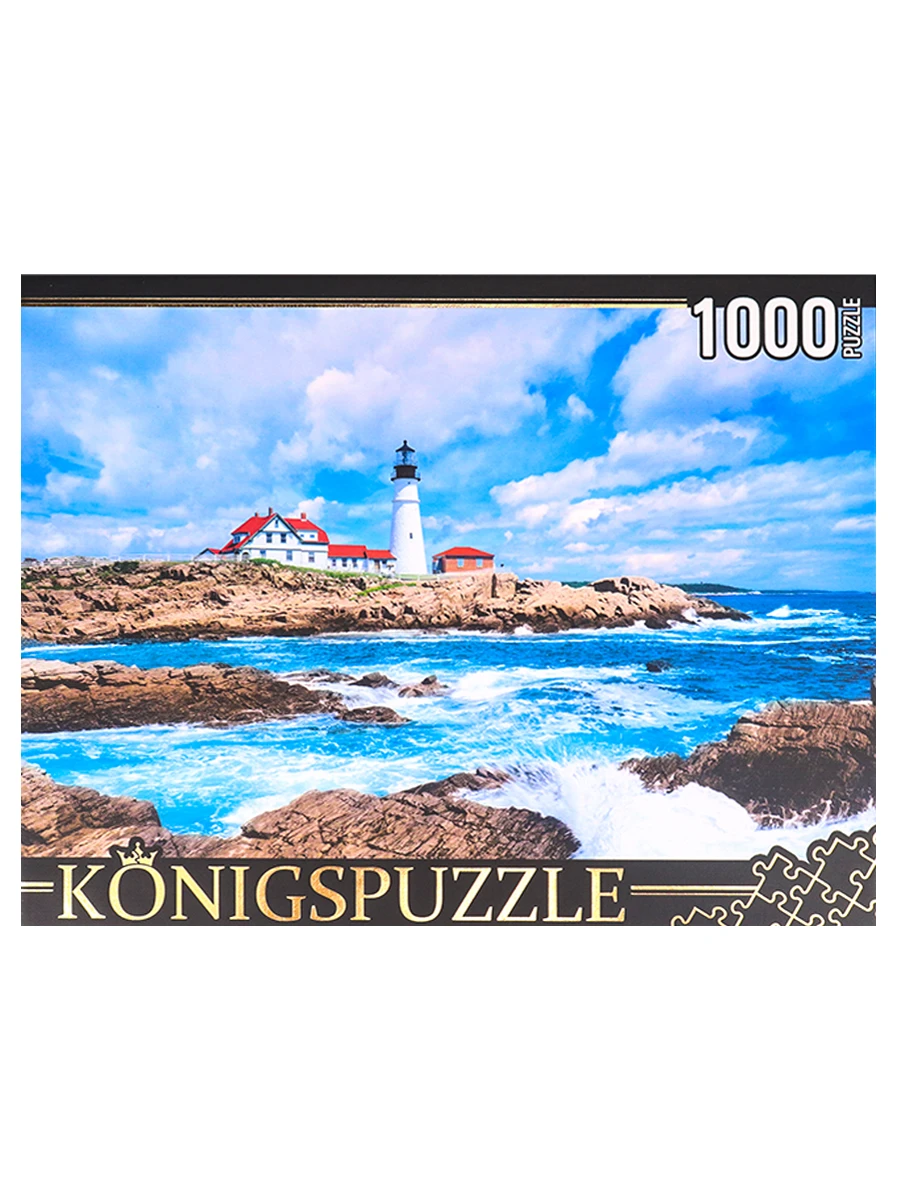 Konigspuzzle. ПАЗЛЫ 1000 элементов. ГИK1000-0643 МАЯК ПОРТЛЕНД-ХЕД